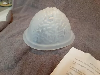 Plastic Vintage BRAIN Gelatin Mold Halloween Zombie Science Jello Kitchen Party • $4.25