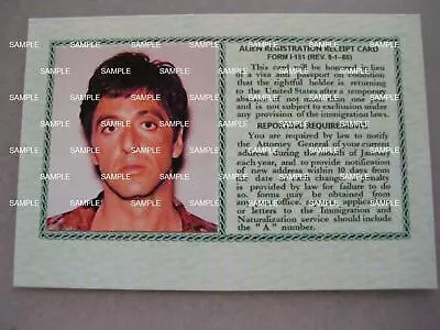 SCARFACE MOVIE - Tony Montana Green Card ( Screen Accurate ) • $12.99