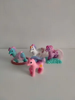 4/4 Set 1998 My Little Pony McDonalds Disney Toy Horses Figures - Loose • £10