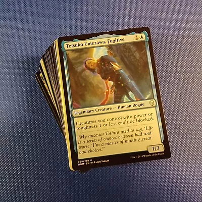 MTG Custom Tetsuko Umezawa Fugitive Commander EDH Deck Unblockable • $17