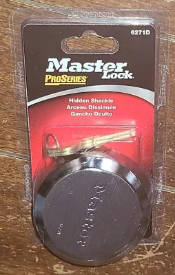 Master Lock ProSeries HIDDEN SHACKLE PADLOCK W/2 Keys - Item #6271D • $24.44