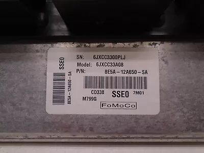 '08 '09 Ford Fusion Mercury Milan ECU ECM Computer  3.0 Liter V6 8E5A-12A650-SA • $125