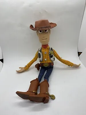 Disney Thinkway Toy Story Sheriff Woody & Hat “there’s A Snake In My Boot” Toys • £37.49