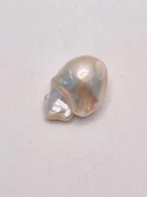 $50.99 • Buy Baroque Pink Real Freshwater Kasumi Cultured Loose Pearl Undrilled Huge 22mm