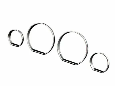 Premium Chrome Plated Tacho Dial Gauge Ring Trim For BMW E46 3 Series M3 • $12.59