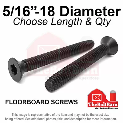 5/16 -18 Trailer Floorboard Type F Deck Tapping Screws T40 (Pick Length & Qty) • $17.31