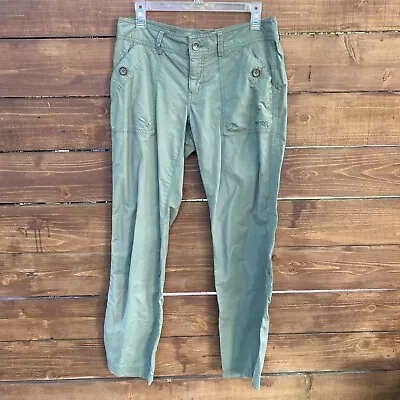 Marmot Womens Olive Green Walking Hiking Casual Pants- Sz 8 EUC! • $21.99