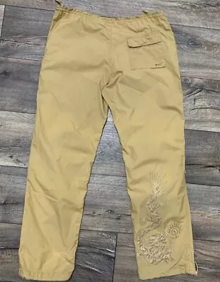 Maharishi Casual Cargo Pants Knitting Dragon Pattern • $90