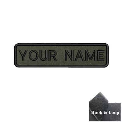Custom Name Number Patch Stripes Badge Chevrons Personalized Hook Sew On Iron On • $11.99