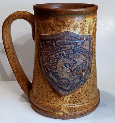 Vintage 1984 Minnesota Rennaissance Festival Medieval Beer Mug Cup Unicorn • $12.95
