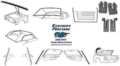 Mustang Weatherstrip Seal Kit Convertible 1964 1965 1966 • $208.95