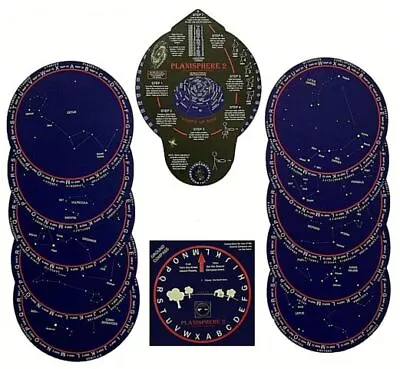 The Super Planisphere Constellation Finder --- 38-46  Degrees North Latitude • $29.95