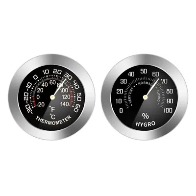 £7.73 • Buy Universal Car Thermometer/Hygrometer Dial Type Analog Mechanical Humidity Meter