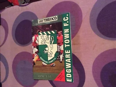 Edgware V Arsenal  X1. 03/04  Good Condition  • £2