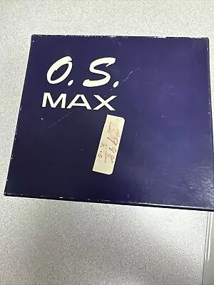 VINTAGE OS MAX-S 35 STUNT CONTROL LINE NITRO MODEL AIRPLANE ENGINE WBOX • $26