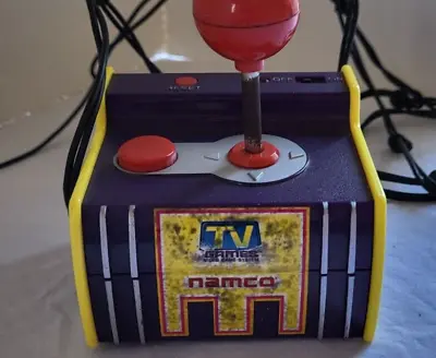 Vintage Jakks Namco TV Games Plug N Play 5 Game System Pac Man 2003 (TESTED!!!) • $14.95