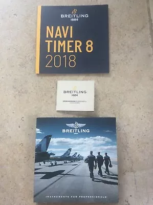 £24.99 • Buy Breitling Watches 2017 Aviation Watch Catalogue NAVITIMER 8 SUPEROCEAN HERITAGE