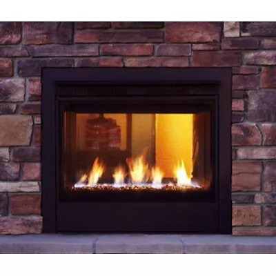 Majestic  Twilight Modern Indoor/Outdoor See-Through Gas Fireplace   38000 Btu/ • $384.23