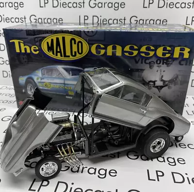 GMP 1969 Ford Mustang Boss Eleanor 18885 1:18 Diecast Gasser NEW Silver Black • $149.99