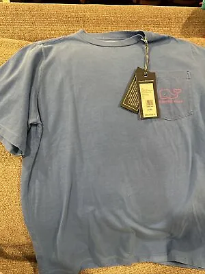 Boys Blue Vineyard Vines Short Sleeve T-shirt. Large NWT • $15