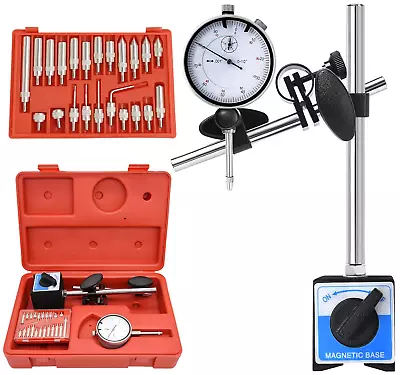 Dial Indicator With Magnetic Base And Point Precision Inspection Set Dial Test  • $47.10