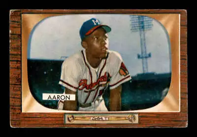 1955 Bowman #179 Hank Aaron   G/VG X3061324 • $179