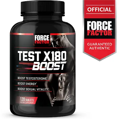 Force Factor Test X180 Boost Testosterone Booster For Men Testosteron Pills • $24.99