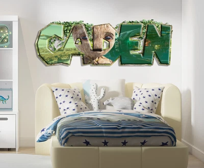 £11.59 • Buy I Am Groot Marvel PERSONALIZED NAME Decal WALL STICKER Art Kids Decor Disney