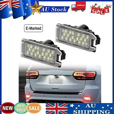 2x White LED License Number Plate Light Lamp For Jeep Grand-Cherokee 2014-2020 • $10.96