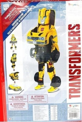 $39.99 • Buy Disguise Bumblebee Transformer Converting Costume,Youth Complete Outfit (M8-10)