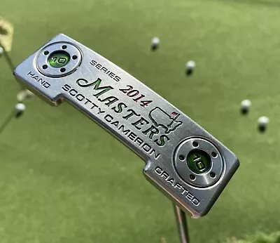 Scotty Cameron 2014 MASTERS Limited Edition Putter Newport 2 Notchback W Cover • $2500