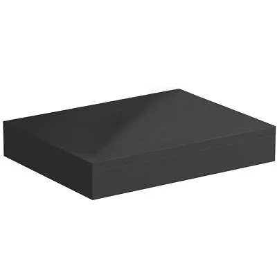 Mode Orion Slate Gloss Grey Wall Hung Countertop Basin Shelf • £84