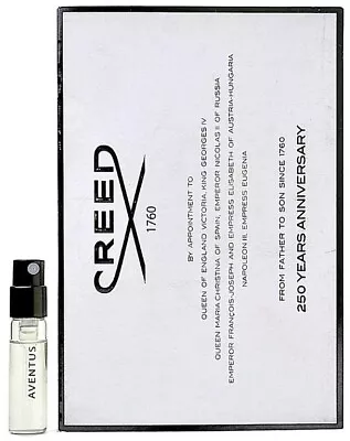 Creed Aventus Cologne Eau De Parfum Sample 2ml Vial Spray 100% Genuine New • $42.99