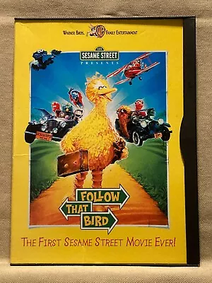 Sesame Street - Follow That Bird (DVD 2002) 1985 Movie • $3