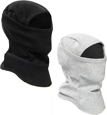 Balaclava Ski Mask 2Pc Full Face Cover Breathable Warm Fleece Sports Cap For Men • $21.99