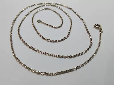 67cm 26.5   26.5 Inch Long Sterling Silver 925 Necklace Chain Ladies Mens Unisex • £14