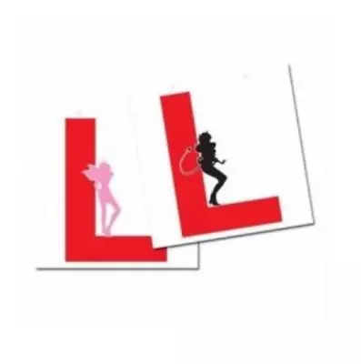 Bachelorette / Hens Night Party Supplies Good Girl Bad Girl L Plates • $7.95