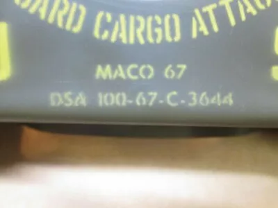 $5 • Buy Unissued/NOS USGI Vietnam War 1967 Dated Pack Board Shelf