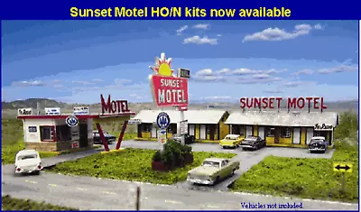 Blair Line LLC 1001 N Scale Sunset Motel • $37.95