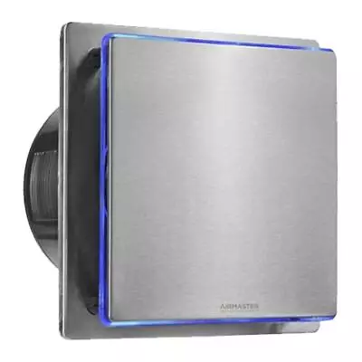 £39.98 • Buy 6 Inch Stainless Steel Extractor Fan With Blue LED Surround Timer Bathroom Fan 