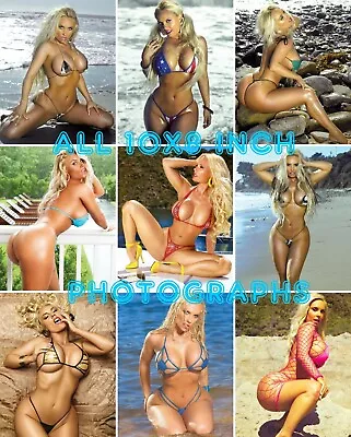 £1.39 • Buy Nicole Coco Austin - 10x8 Inch Photo's #m02 In Skimpy Bikini's & Stiletto's
