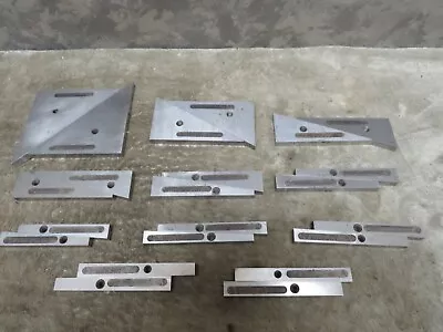 Vintage Machinist Angle Block Parallels Qty 22 Pythagoras Tools • $292.50