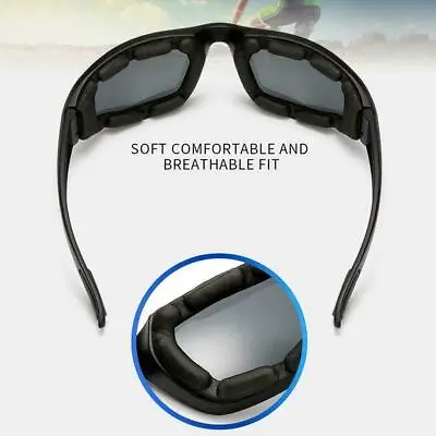 Anti-Glare Motorcycle Glasses Polarized Night Driving Glasses Sunglass Lens I9S2 • $2.36