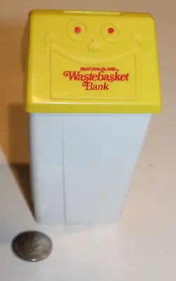$6.99 • Buy VTG UNUSED 1975 McDonalds Coin Money Bank Trashcan Wastebasket Plastic 1970s