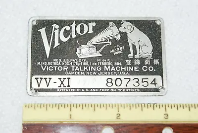 Victor Victrola Original Id Tag Vv-xi • $10.99