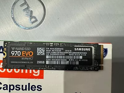 Samsung 970 EVO NVMe M.2 SSD 250GB MZ-V7E250 • £11