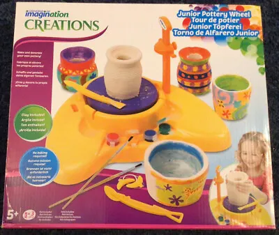 Brand New Universe Of Imagination Creations Pottery Wheel With 500g Clay/Tools • £24.99