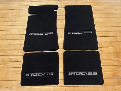 For Chevrolet Monte Carlo IROC SS Floor Mats Carpet Black Set Of4 Fits;1982-88 • $159.99