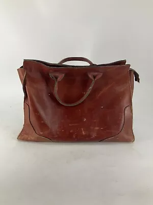Vintage Leather Tote Bags 16x12  • $59.99