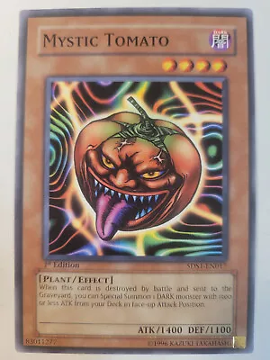 Yu-Gi-Oh TCG Mystic Tomato 5DS1-EN017 1st Edition NM • $1.88